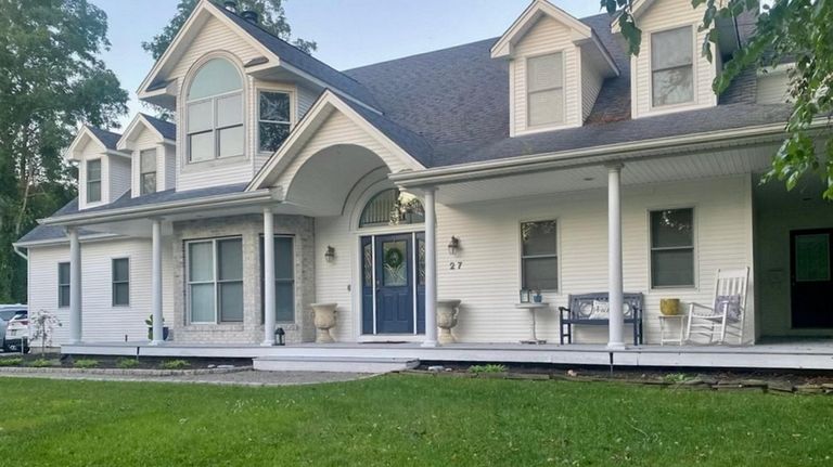 This $799,999 Bellport home contains 3,200 square feet.