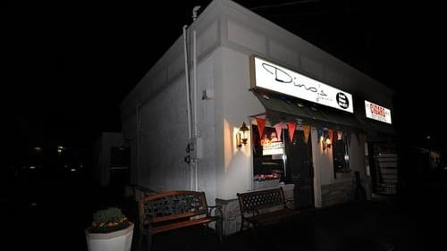 The exterior of Dino's Joint in Melville
