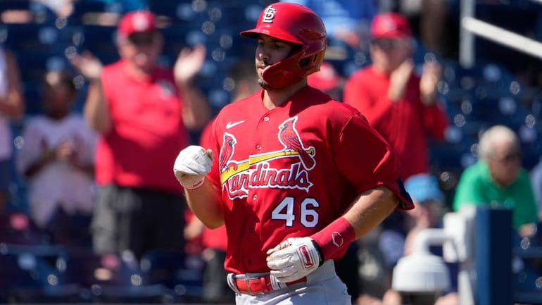 Uniforms worn for St. Louis Cardinals at Chicago Cubs on July 27