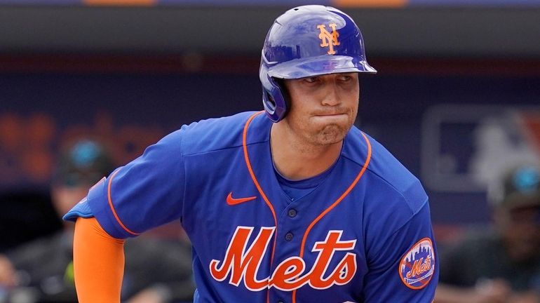 Mets' Brandon Nimmo sits out opener due to stiff neck