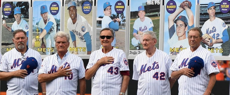 Team and city celebrate 50th anniversary of 1969 Amazin' Mets – New York  Daily News