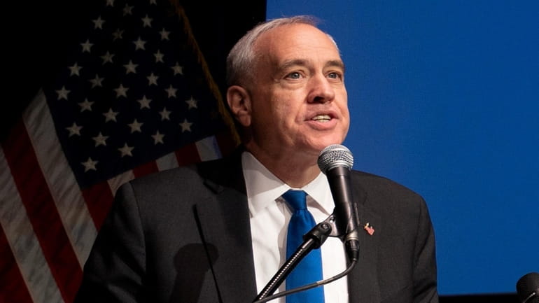 New York State Comptroller Thomas DiNapoli is calling for greater levels...