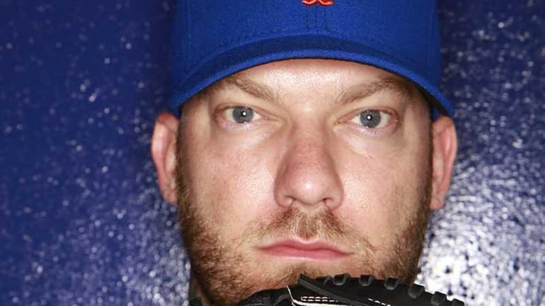 Mets reliever Jon Rauch at media day in spring training....