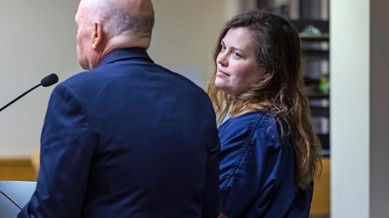 FILE -Hannah Roemhild, right, who is accused of driving through...