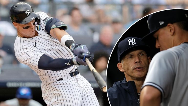 Yankees slugger Aaron Judge drew praise from his former manager,...