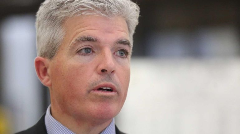 Suffolk County Executive Steve Bellone on Dec. 8, 2014.