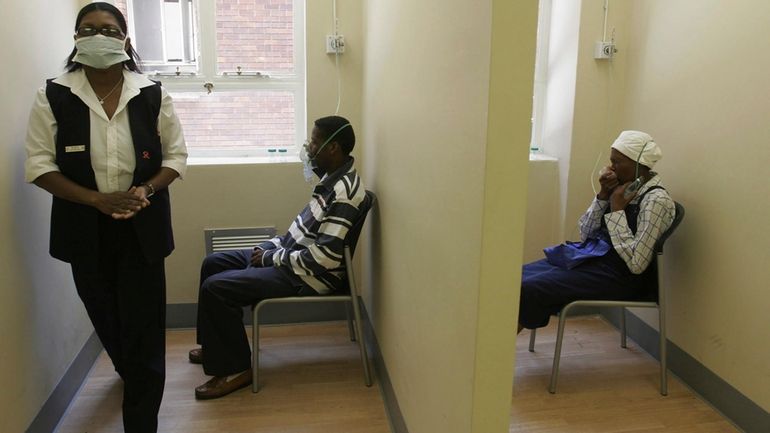 Patients use nebulizers during a test for the presence of...