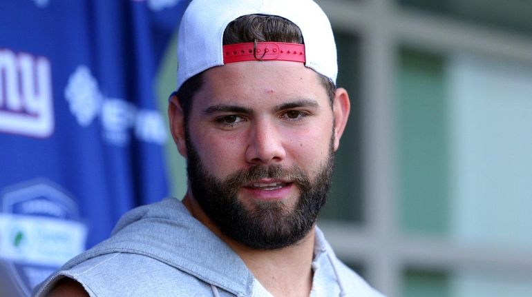 The Giants' Justin Pugh will host a post-Thanksgiving meal Friday...