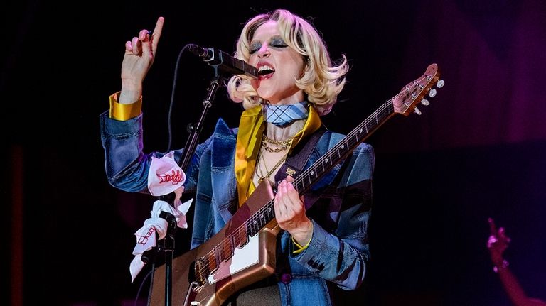 St. Vincent performs at the Austin City Limits Music Festival...