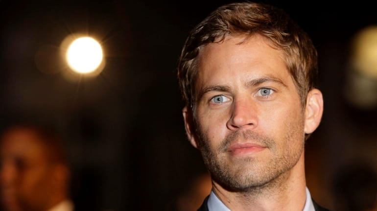 Paul Walker at the premiere of "Fast & Furious," in...