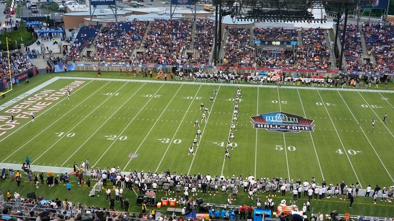 Chicago Bears kicker Cairo Santos prepares to kick off during...