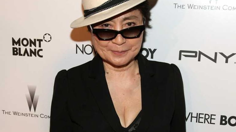 Yoko Ono attends the premiere of The Weinstein Company's "Nowhere...