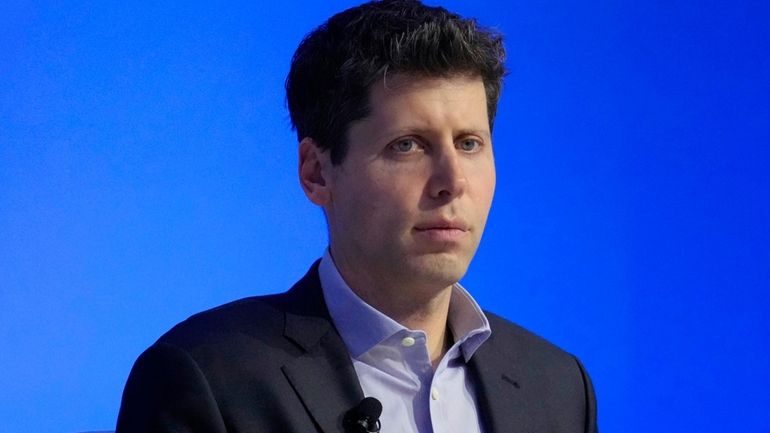 FILE — OpenAI CEO Sam Altman participates in a discussion...