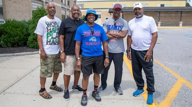 James T. Armstrong, Melvin Howell, Joseph Payton, Michael Preston and James...