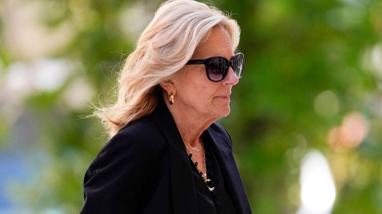 First lady Jill Biden arrives to federal court, Monday, June...