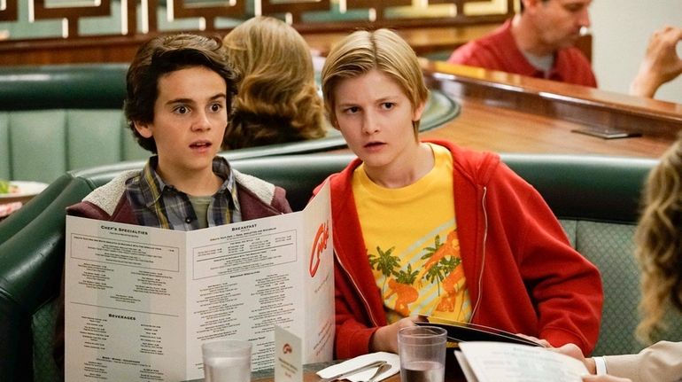 Jack Dylan Grazer, left, and Christopher Paul Richards in "Me,...