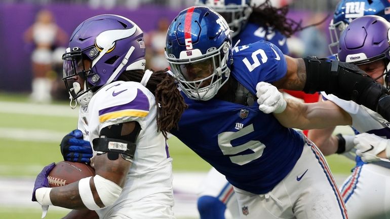 Giants' defense healthier than in first meeting with Vikings - Newsday