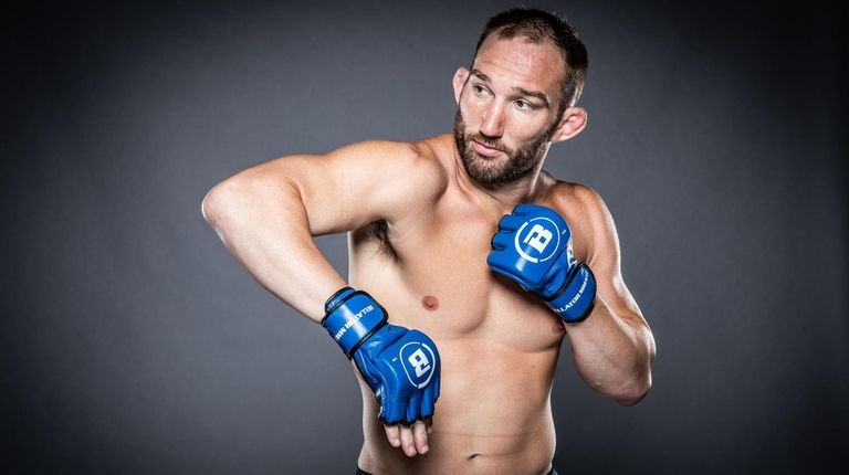 Bellator middleweight contender John Salter at his Bellator 264 photo shoot.