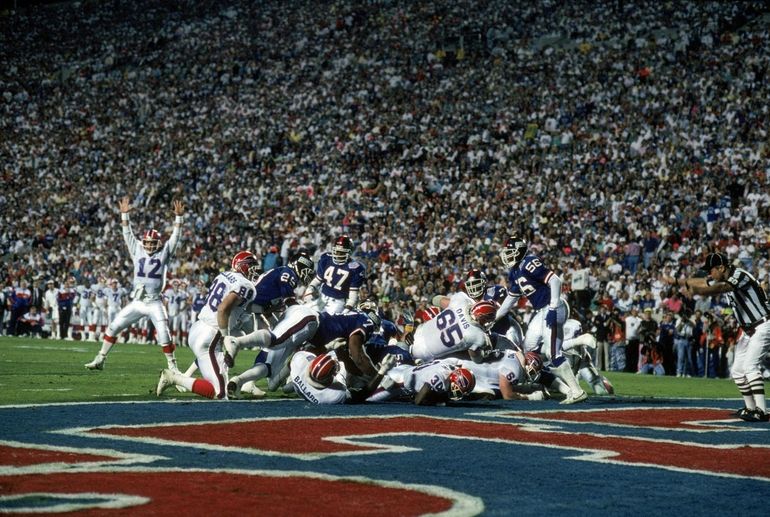 New York Giants 1991 Super Bowl Title New York Newsday 