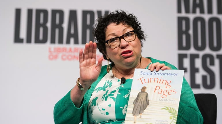 Supreme Court Associate Justice Sonia Sotomayor talks about her children's...