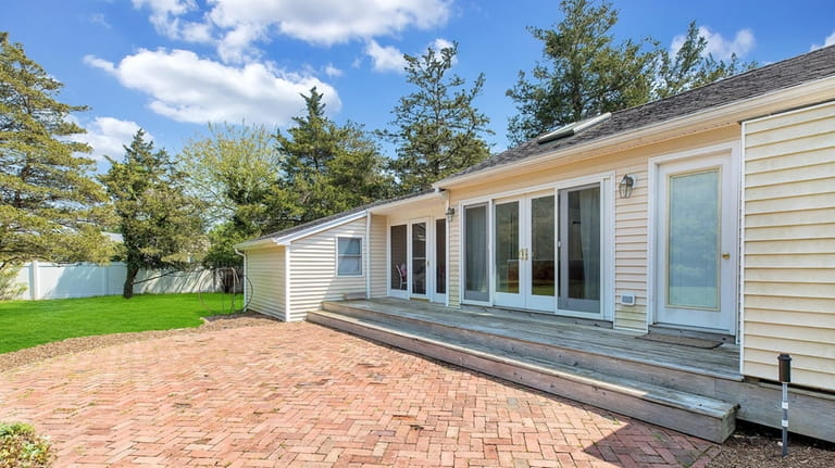 This Hampton Bays home sits on a 0.41-acre property.