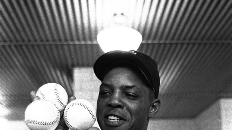 WILLIE MAYS 1955, New York Giants: 51 home runs 1965,...