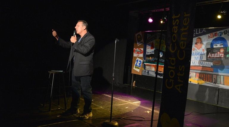 Paul Anthony hosted the 50+ Comedy Tour at the Gold...