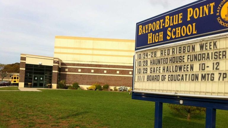 Bayport-Blue Point High School is one of five schools in...