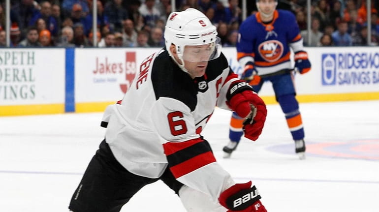 The Islanders aquired defeseman Andy Greene from the Devils to...