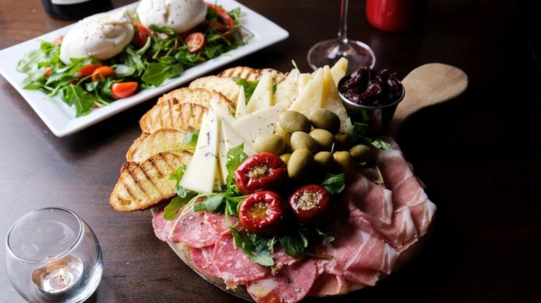 A charcuterie board for two at Molto Vino in Babylon.