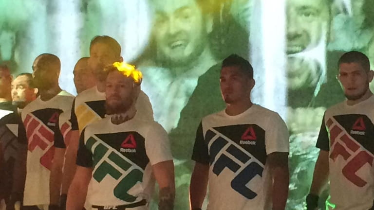 UFC, Reebok unveil new apparel - Newsday