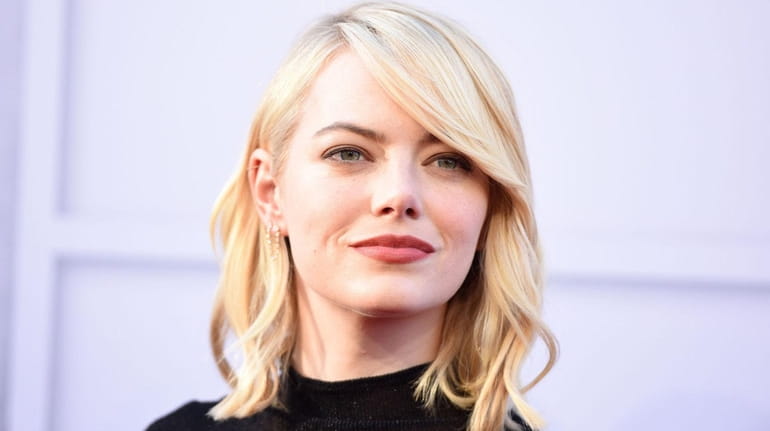 Emma Stone, above, and Jonah Hill have been shooting Netflix's...