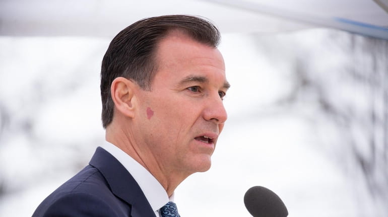 Rep. Tom Suozzi, seen in Great Neck on March 31,...