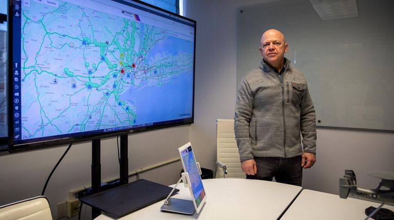 Dan Kerning, CEO of Cloudscann, at the headquarters of parent company Webhouse...