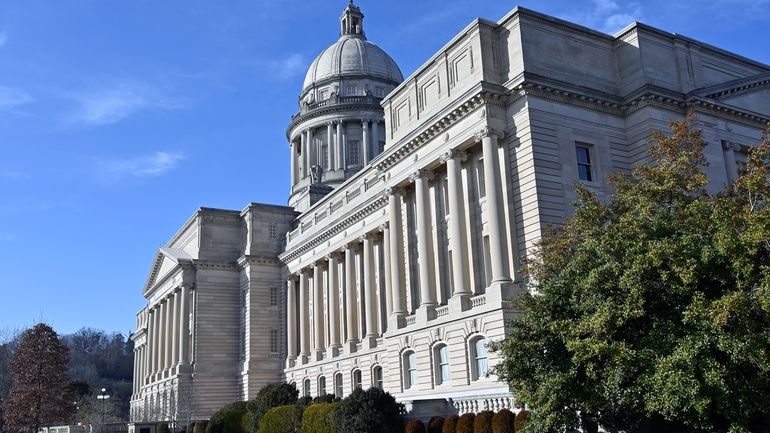 The Kentucky Capitol is seen, Jan. 14, 2020, in Frankfort,...