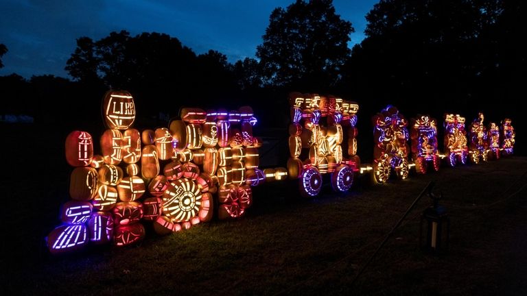 The Great Jack O'Lantern Blaze returns to Old Bethpage Village Restoration...