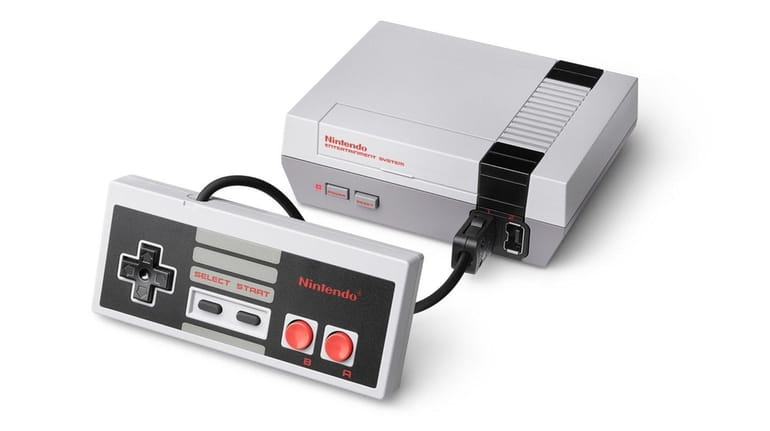 The NES Classic Edition, a miniaturized version of the 1986...