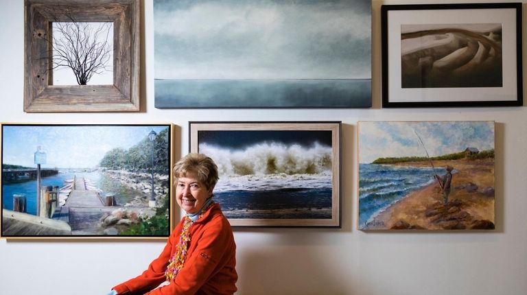 Holly Gordon curated the Islip Art Museum's "Art at 50-Plus,"...