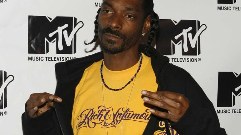 Snoop Doggin the press room during MTV's “TRL Total Finale...