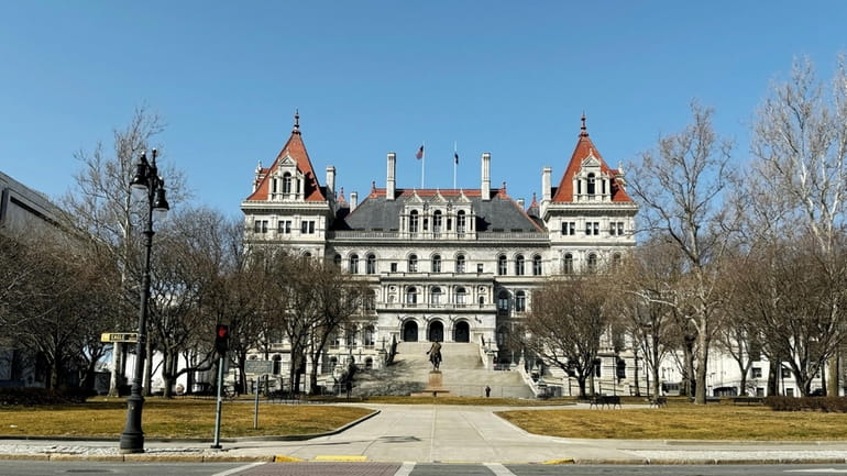 The New York State Capitol in Albany on Feb. 25.