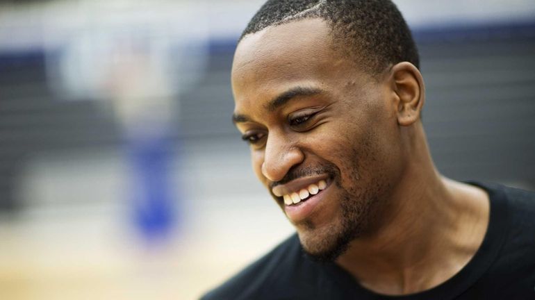 Georgia State's Kevin Ware talks to the media during the...