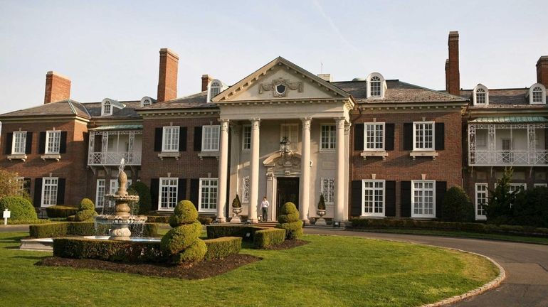 A view of the exterior of Glen Cove Mansion in...