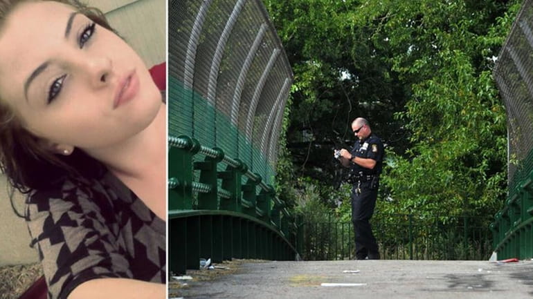Police said the body of Lauren Daverin, 18, was discovered...