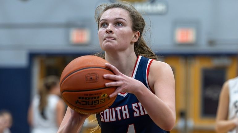 Dakota Evans of South Side prepares for a free throw...