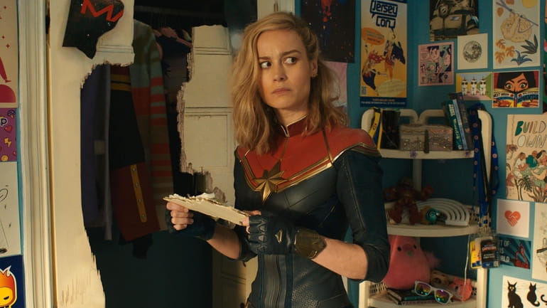 Brie Larson as Captain Marvel/Carol Danvers in Marvel Studios' 2023...