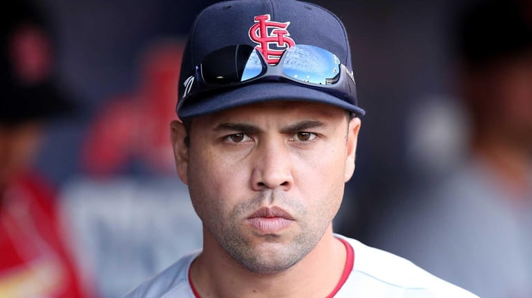 Carlos Beltran not in St. Louis Cardinals' lineup for Game 4 - Newsday