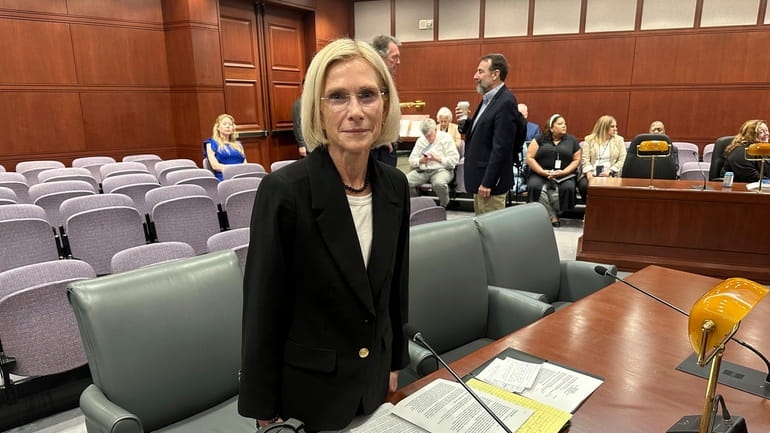Former Connecticut U.S. Attorney Nora Dannehy appears at her Wednesday,...