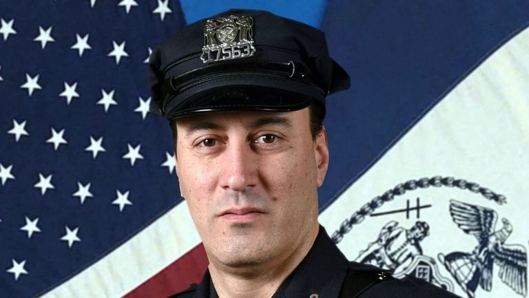 NYPD Det. Anastasios Tsakos of East Northport was killed in...