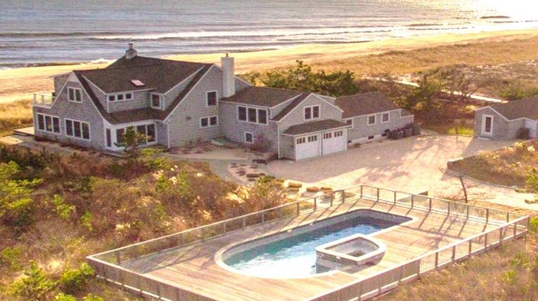 This Amagansett home, listed for $8.75 million, appeared in the...