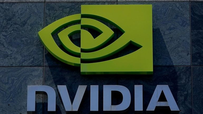 A sign to a Nvidia office building is shown in...